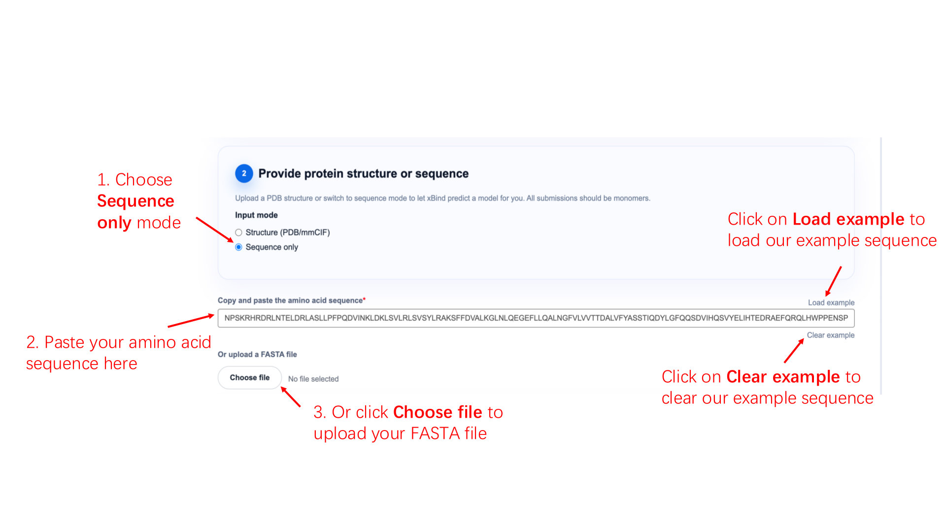 Sequence-only submission guide