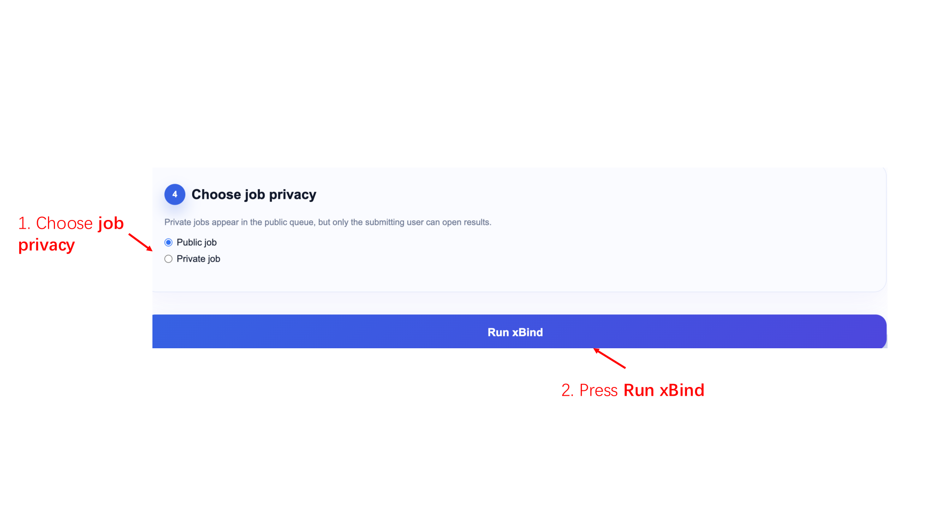 Privacy setting guide